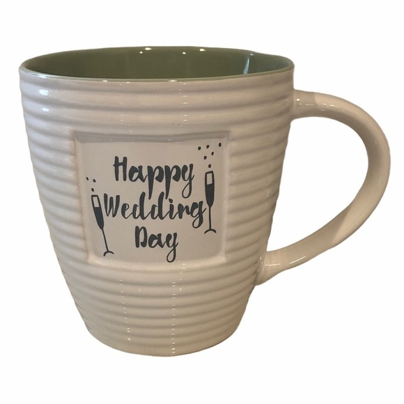 The Old Pottery Co ‘Happy Wedding Day’ Mug - Picture 1 of 4
